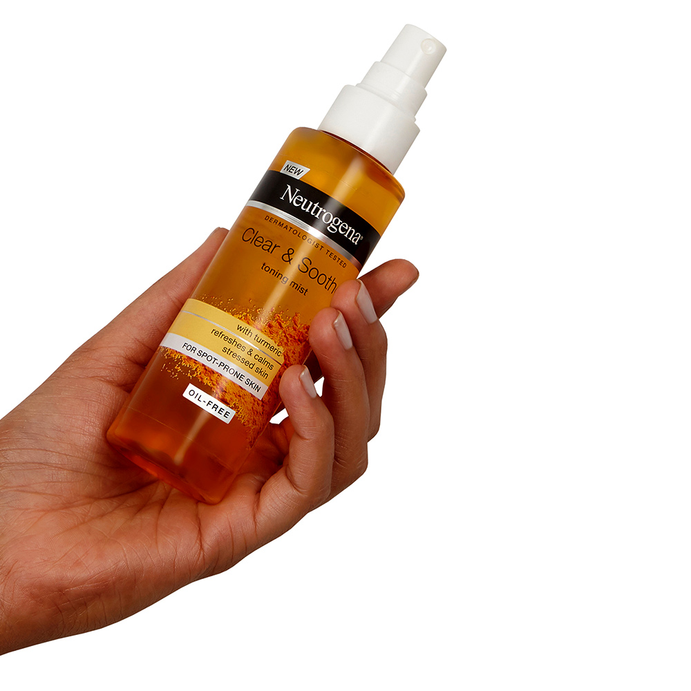 تونر نوتروژینا Clear & Soothe حاوی زردچوبه