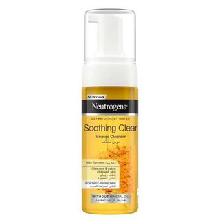 فوم شستشوی صورت نوتروژینا Soothing Clear حاوی زردچوبه