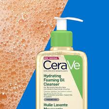 شوینده روغنی فومی آبرسان سراوی مدل Hydrating Foaming Oil Cleanser