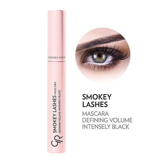 ریمل حجم دهنده گلدن رز مدل Smokey Lashes مشکی عمیق