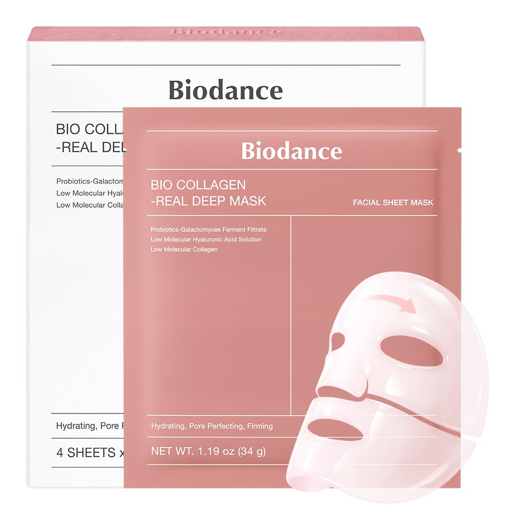 ماسک ورقه‌ای کلاژن بایودنس مدل Bio Collagen Real Deep