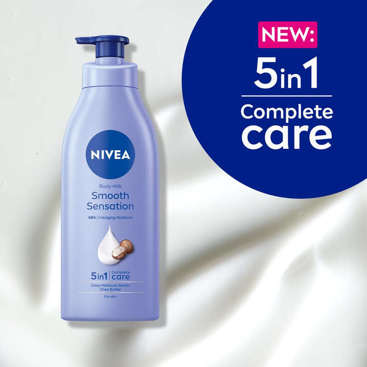 لوسیون بدن نیوآ مدل Vellutante 5in1 Complete Care مناسب پوست خشک حجم 500 میلیلیتر