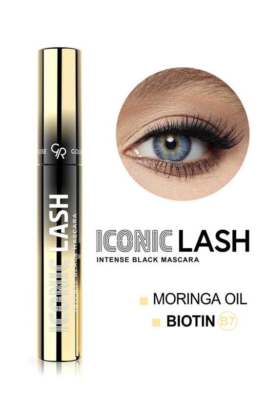 ریمل حجمدهنده،بلند کننده و مغذی گلدن رز مدل Iconic Lash (Intense Black