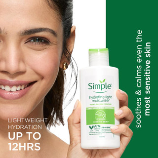 کرم آبرسان و مرطوبکننده لایت سیمپل مدل Kind To Skin حجم ۱۲۵ میلیلیتر