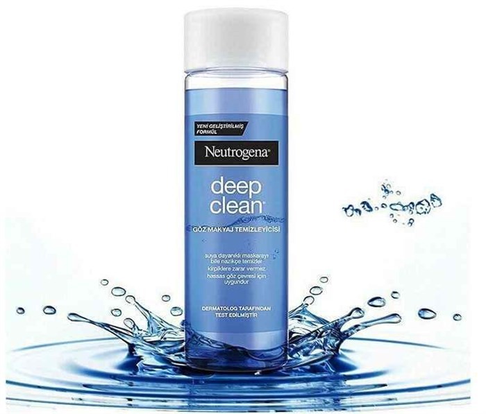 پاک‌کننده آرایش چشم دو فاز نوتروژینا (Neutrogena) مدل Deep Clean حجم ۱۲۵ میلی‌لیتر