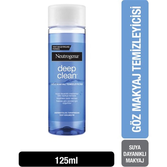پاککننده آرایش چشم دو فاز نوتروژینا (Neutrogena) مدل Deep Clean حجم ۱۲۵ میلیلیتر