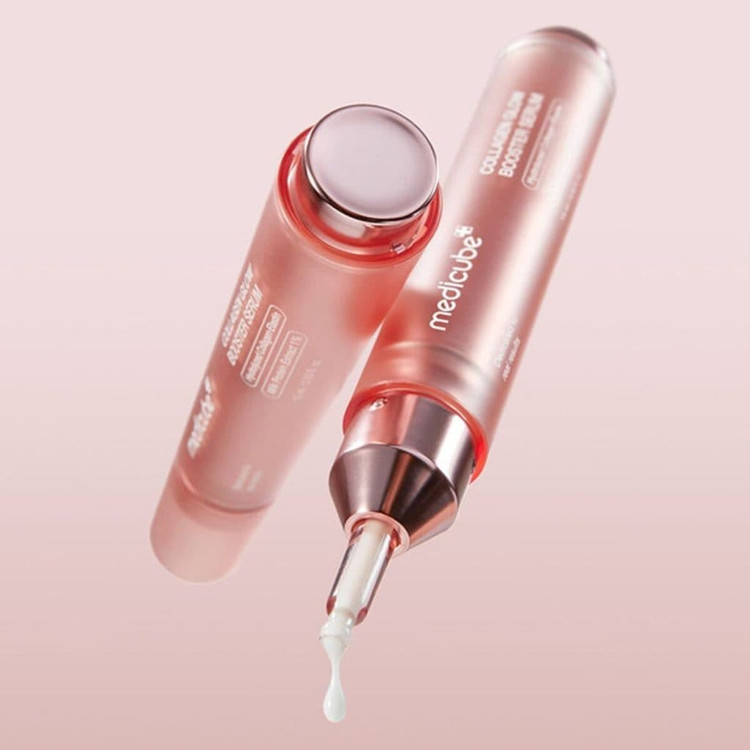 سرم بوستر کلاژن و درخشانکننده مدیکیوپ (Medicube) مدل Collagen Glow Booster Serum - حجم ۱۵ میلیلیتر