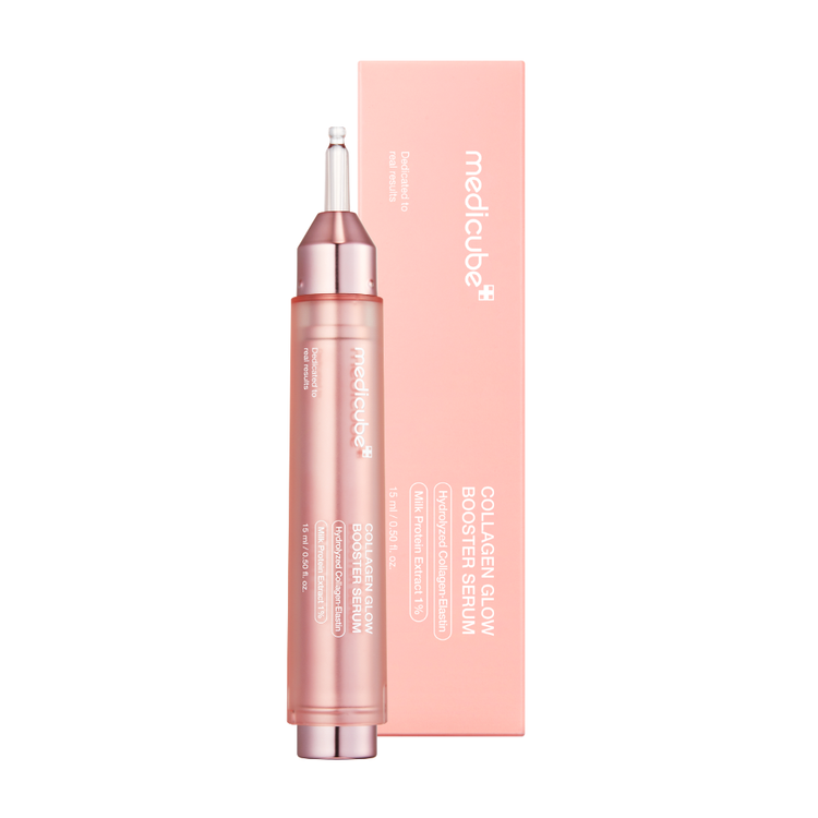 سرم بوستر کلاژن و درخشانکننده مدیکیوپ (Medicube) مدل Collagen Glow Booster Serum - حجم ۱۵ میلیلیتر