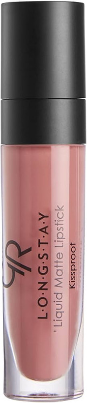 رژ لب مایع مات گلدن رز مدل Longstay شماره 46